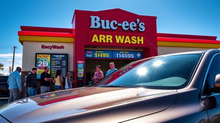 buc ee s car wash prices