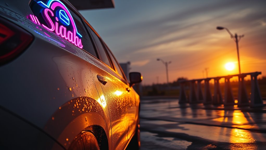 car wash closing time
