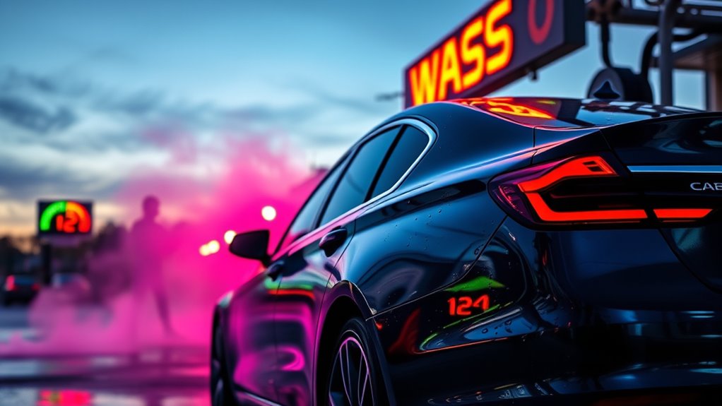car wash closing time