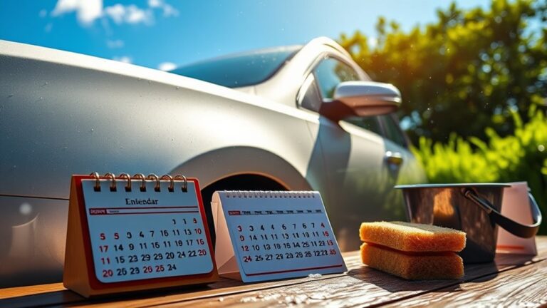car wash frequency guidelines