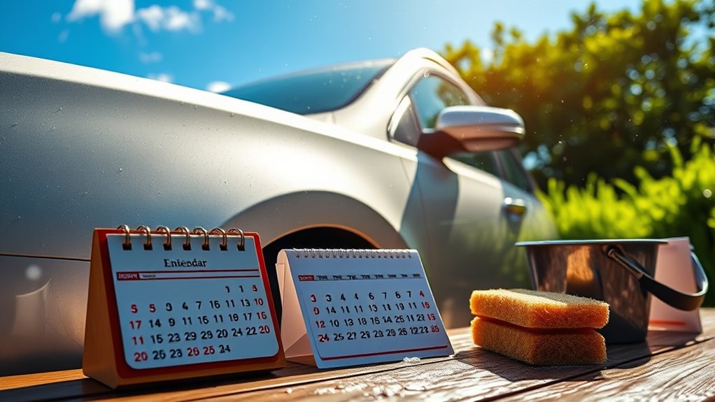car wash frequency guidelines