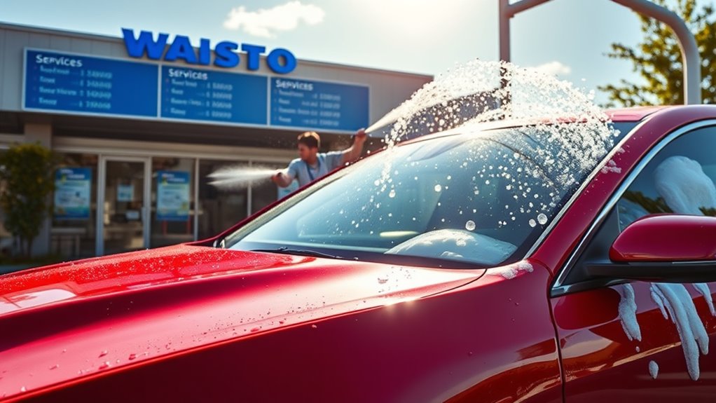 car wash pricing details