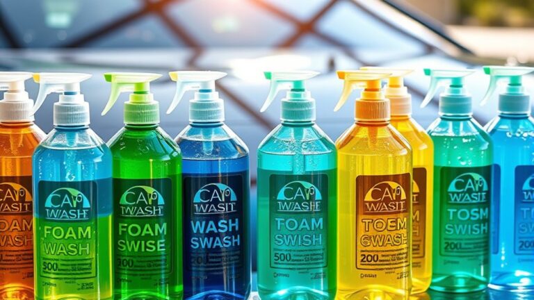 car wash soap varieties