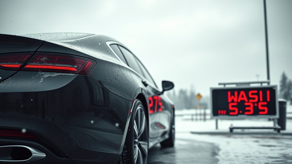 cold weather car washing