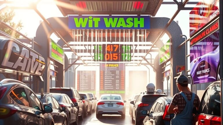 cost of automatic car wash