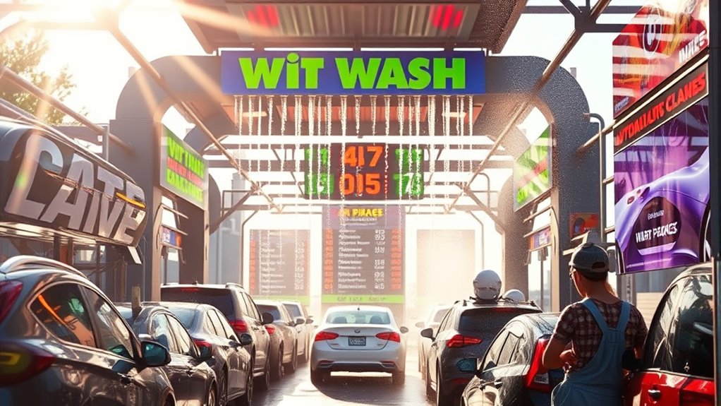 cost of automatic car wash