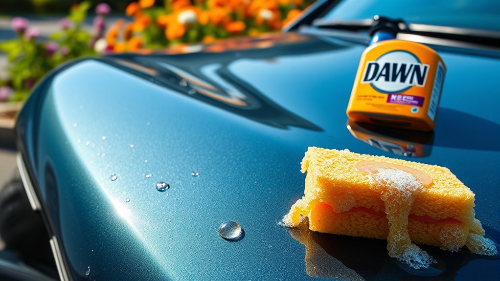 dawn may damage paint