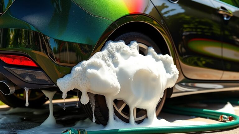 dish soap damages car finish