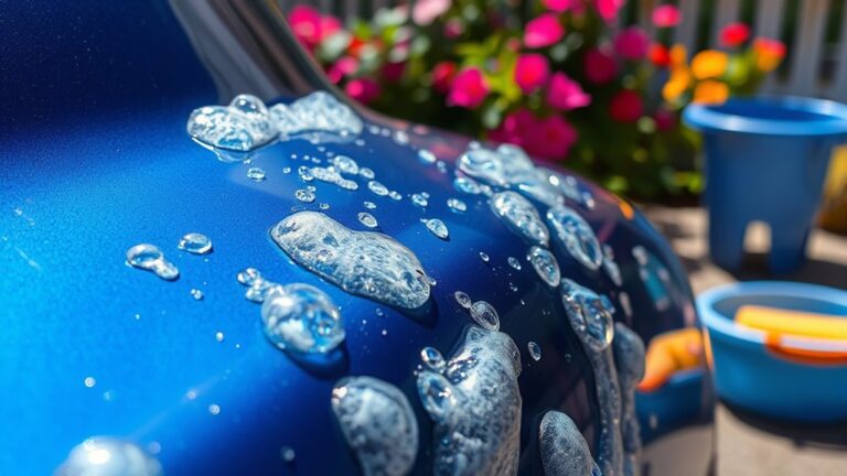 dish soap damages car finish