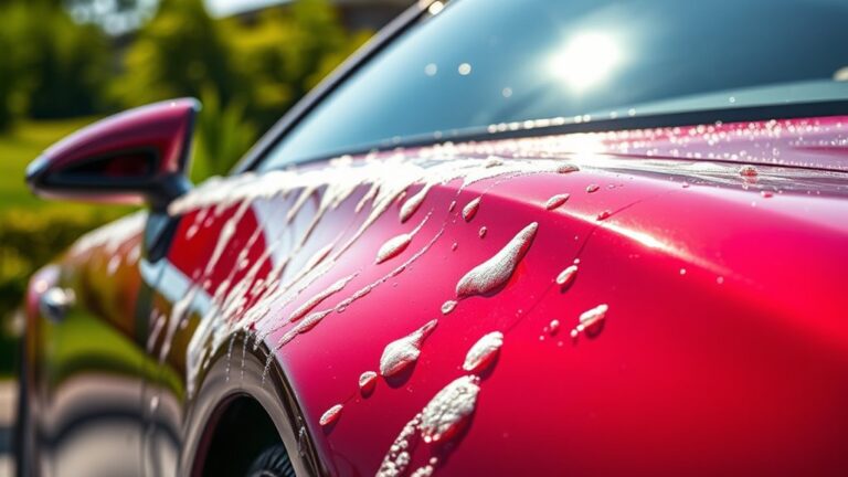 dish soap damages car finish