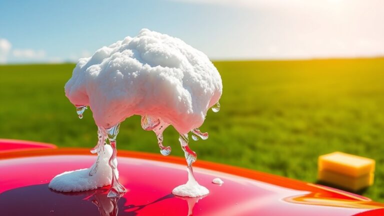 dish soap damages car finish