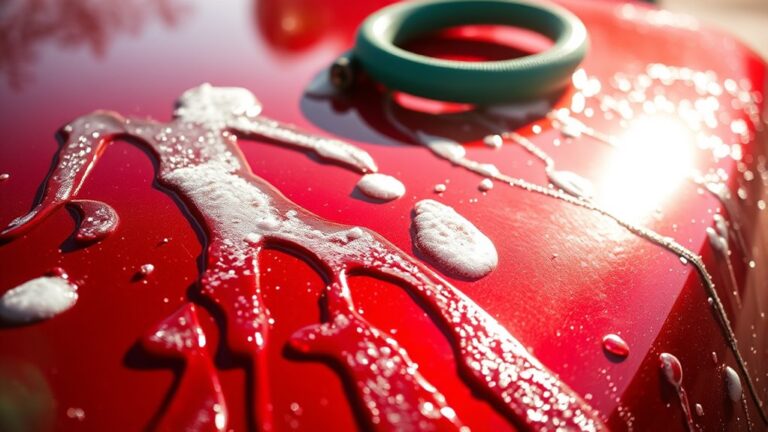 dish soap damages car finish