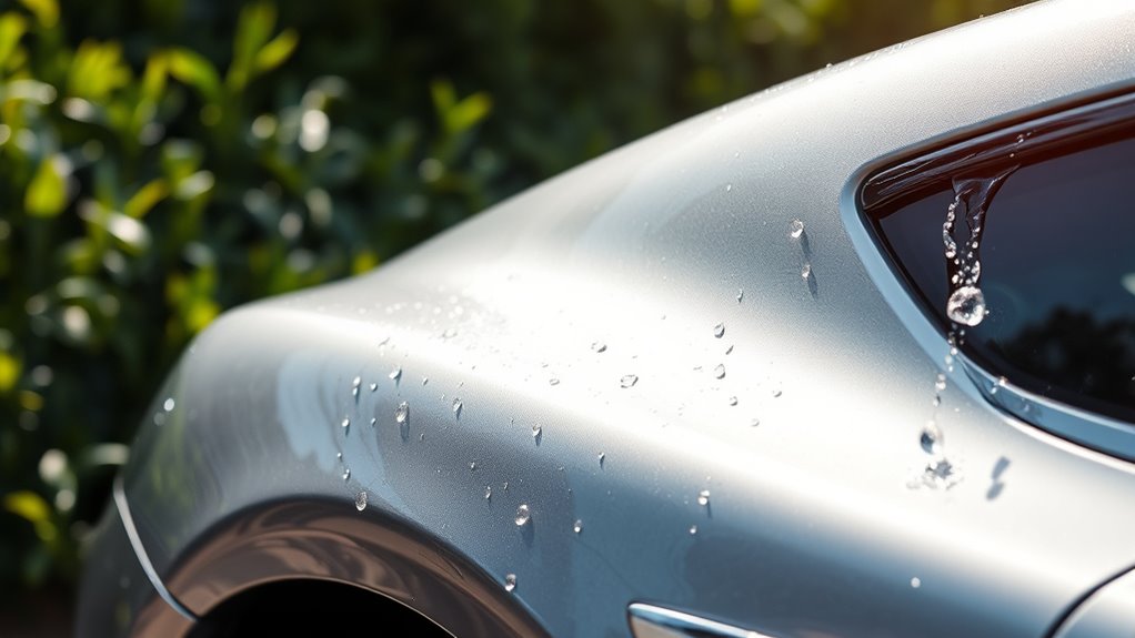 dish soap damages paint
