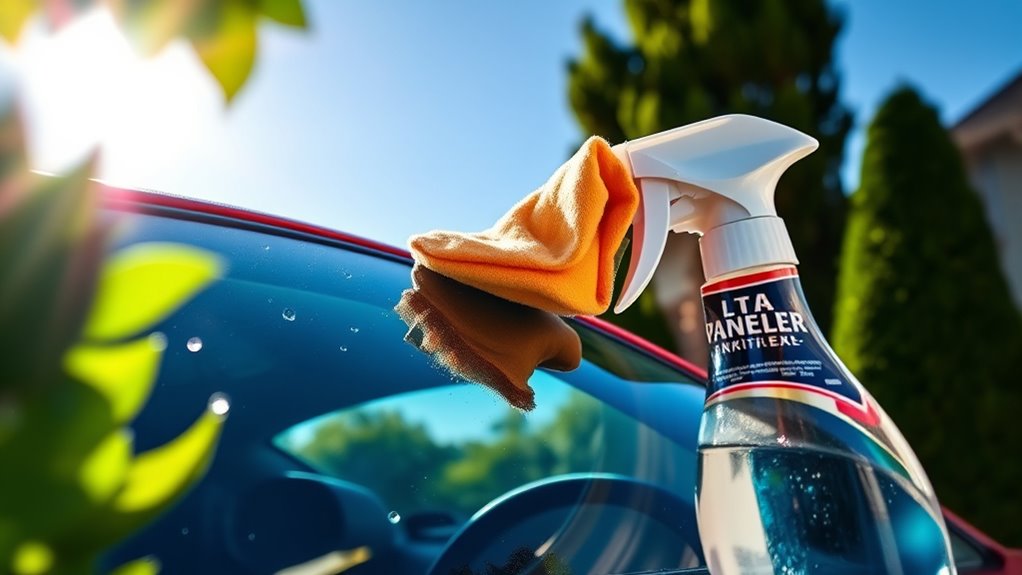 effective car window cleaning