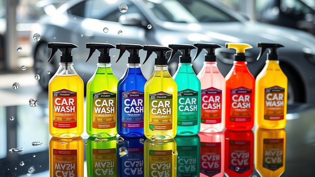 essential car wash soaps