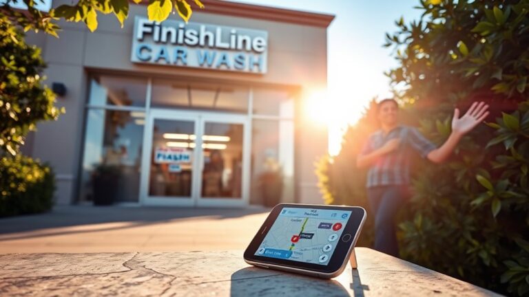 locate finishline car wash hours