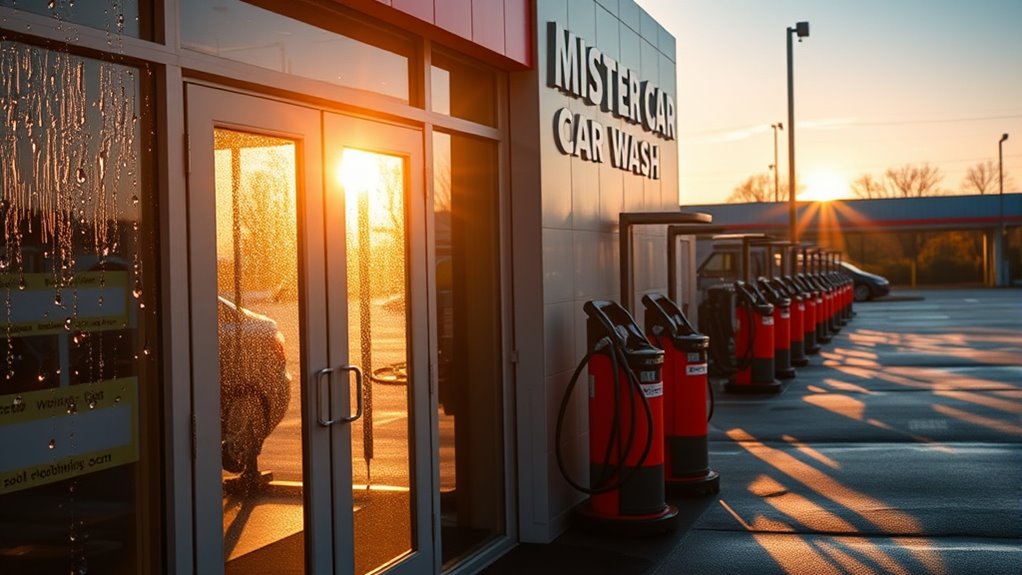mister car wash opening hours