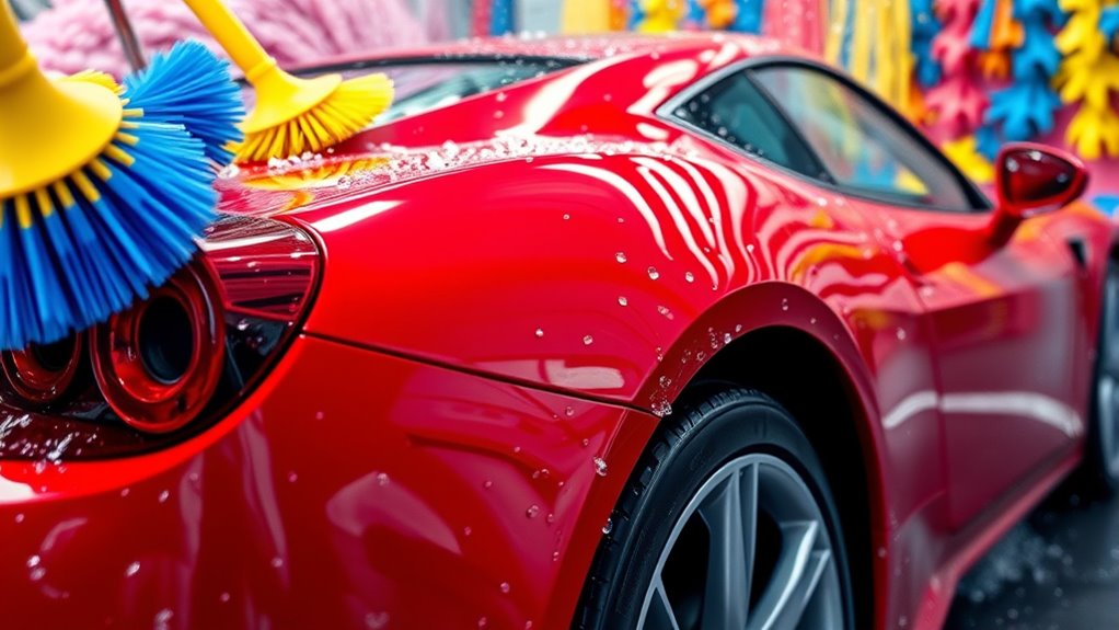 potential paint damage risk