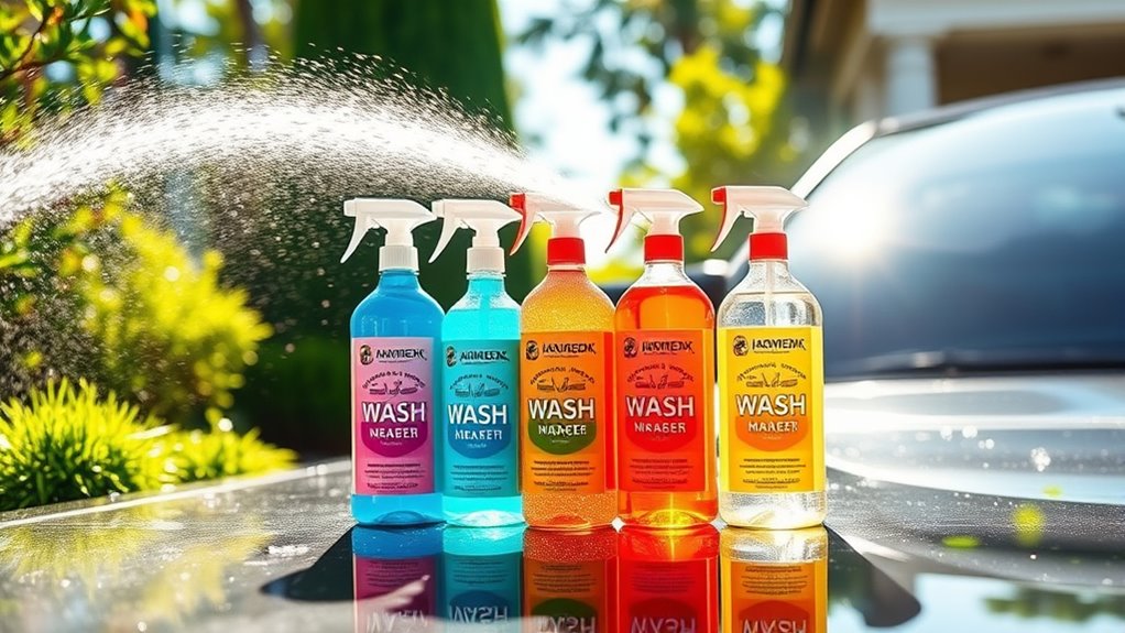 safe car washing products