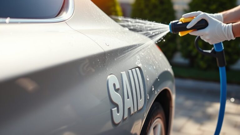 safe pressure car washing