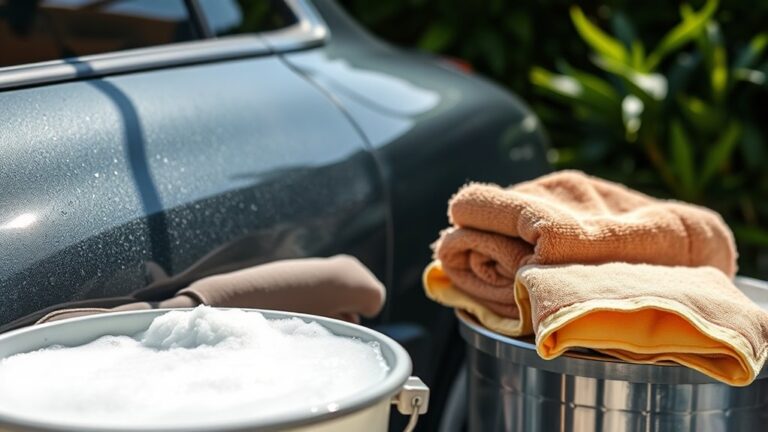 safely wash ceramic coated car