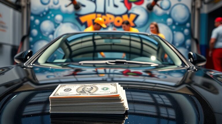 tipping etiquette at car washes