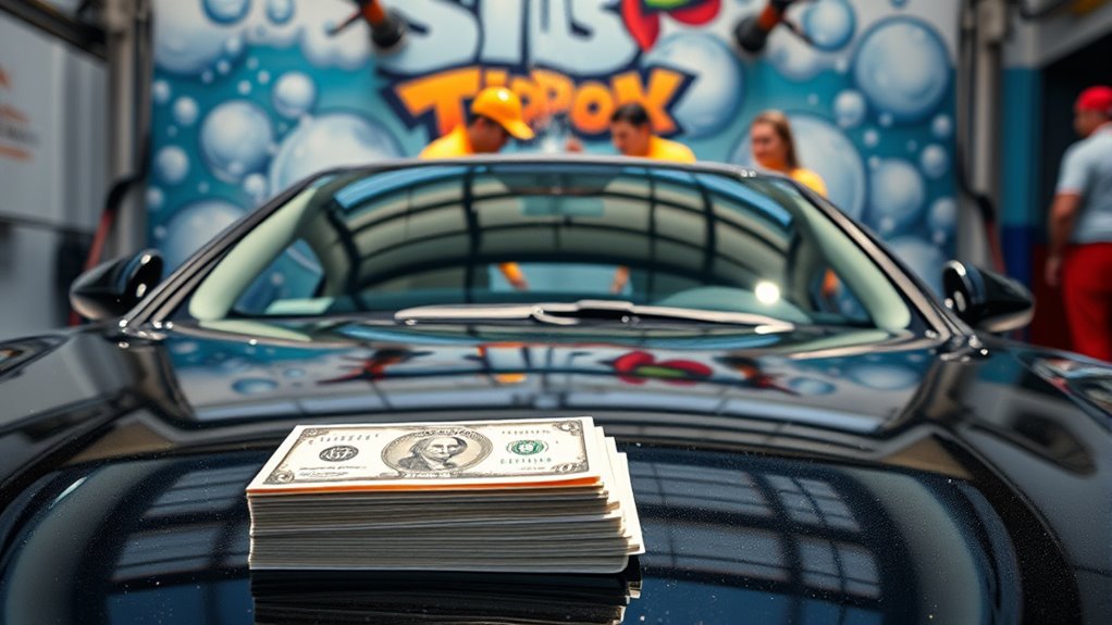 tipping etiquette at car washes