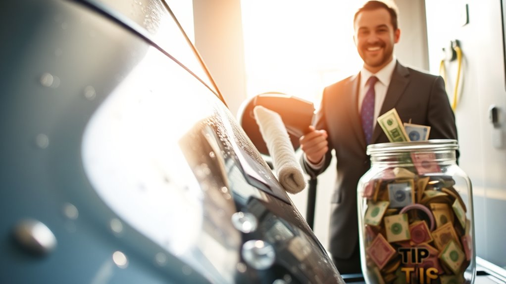 tipping guidelines for car washes