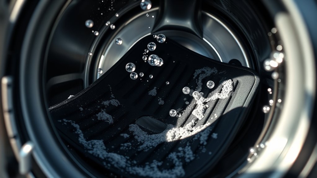 wash car mats safely